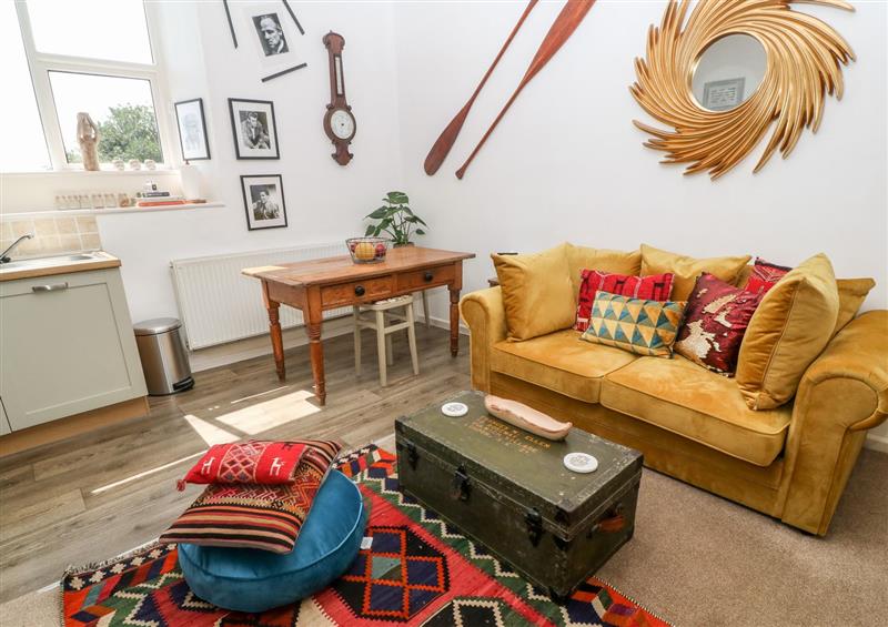 Enjoy the living room at Flat 1, Ludgvan near Crowlas
