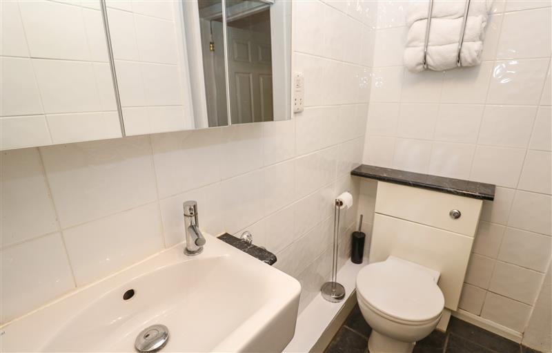 This is the bathroom at Flat 1, Marina Court, Portreath