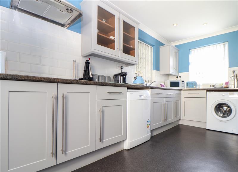 The kitchen at Flat 1 Niles Place, St Merryn