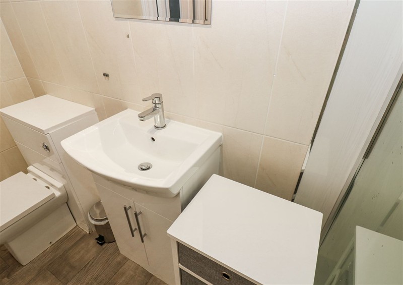 The bathroom at Flat 1, Omega Court, Whitehaven