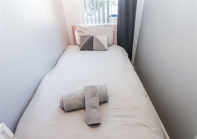 This is a bedroom at Flat 1, Omega Court, Whitehaven