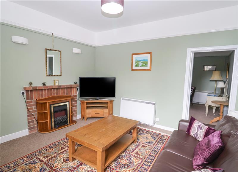 Enjoy the living room at Flat 1, St Agnes House, Lyme Regis