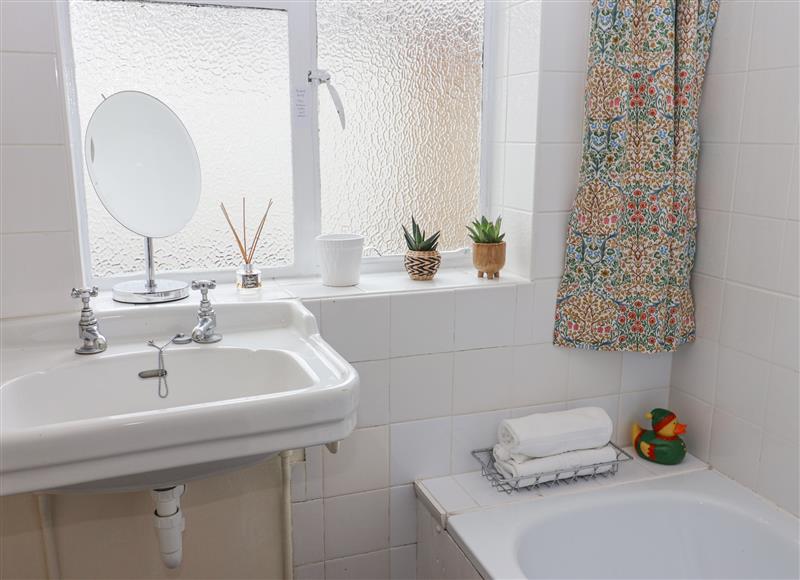 This is the bathroom at Flat 1, St Agnes House, Lyme Regis