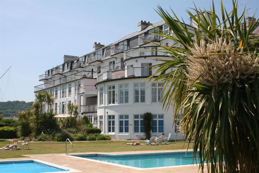 The Salcombe is situated in the centre of Salcombe at Flat 1 The Salcombe in Fore Street, Salcombe