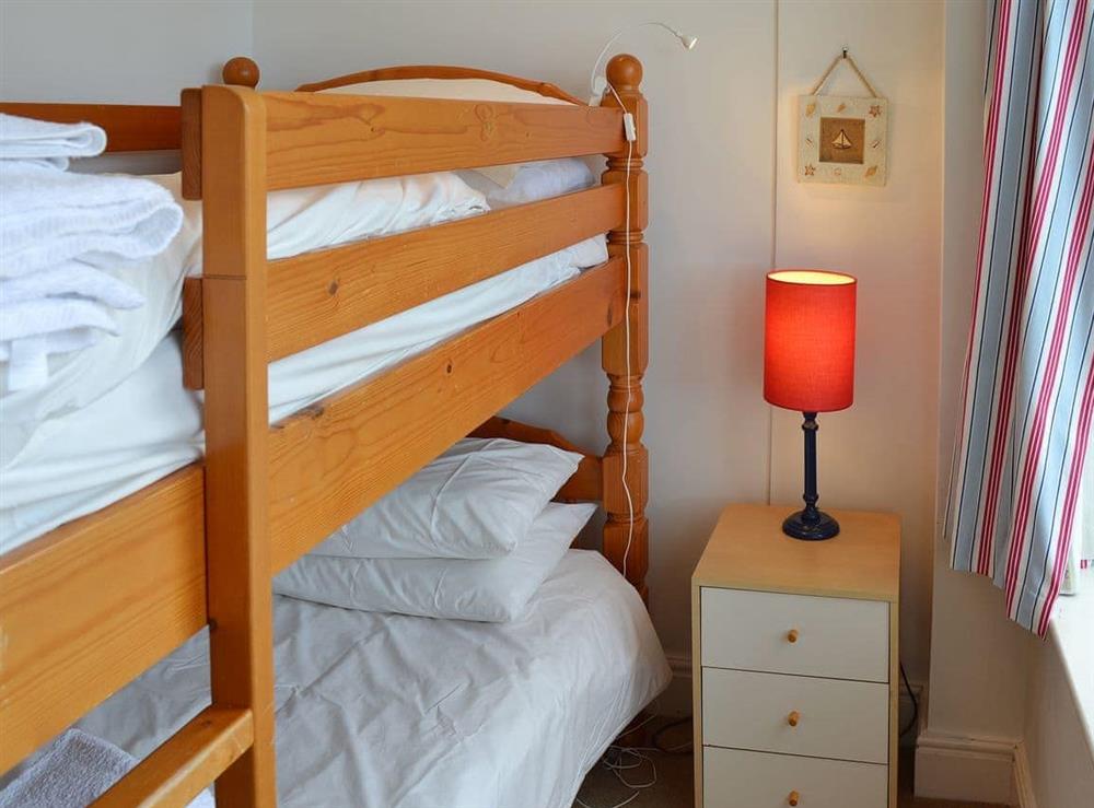 Children’s bunk bedroom at Flat 10 in Coverack, near Helston, Cornwall