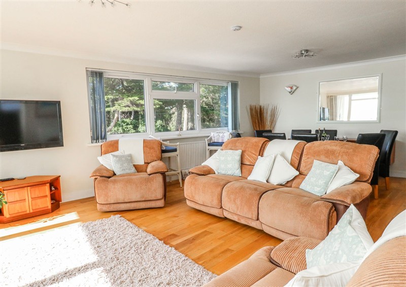 This is the living room at Flat 17 Golden Gates, Sandbanks