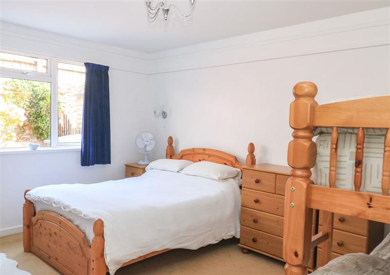 One of the bedrooms at Flat 18, Paignton