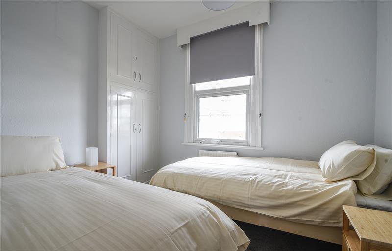 One of the bedrooms at Flat 2, 10 Seafield Road, Seaton