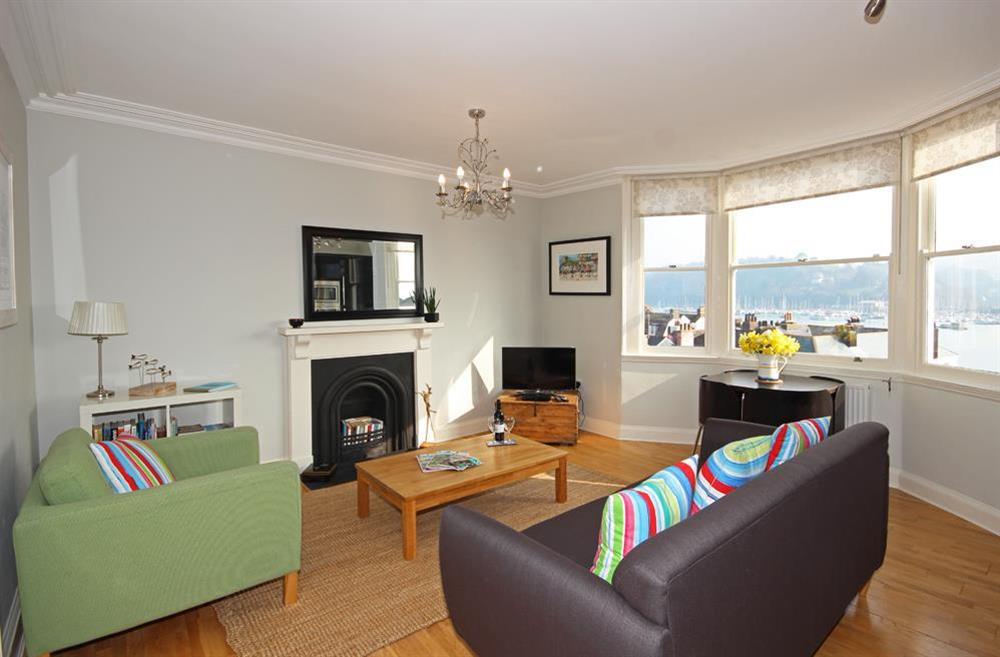 Delightful open plan living accommodation with lovely river views at Flat 2, 32 Newcomen Road in The Plaice, Dartmouth