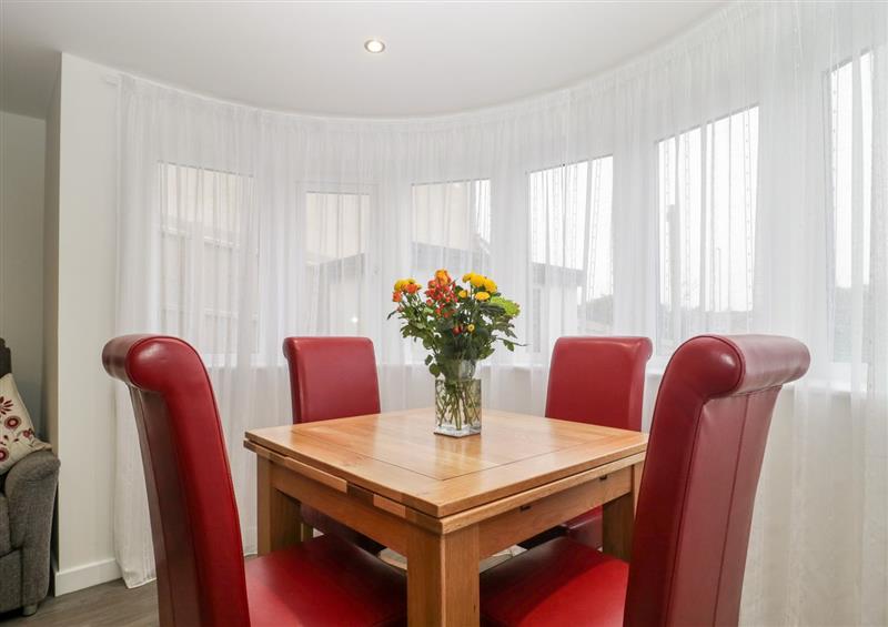 This is the dining room at Flat 2, 38 Preston Road, Weymouth