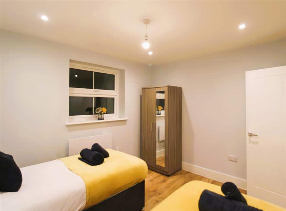 Twin bedroom at Flat 2 Albert in Ramsgate, Kent