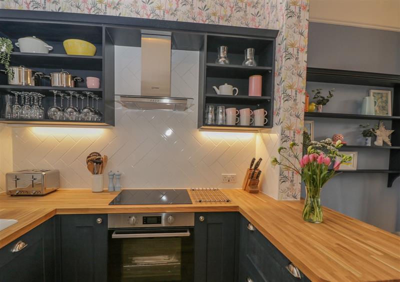 The kitchen at Flat 2 Belgravia Mansions, Weston-Super-Mare