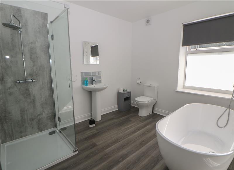 This is the bathroom at Flat 2 Englehurst Mews, Buxton