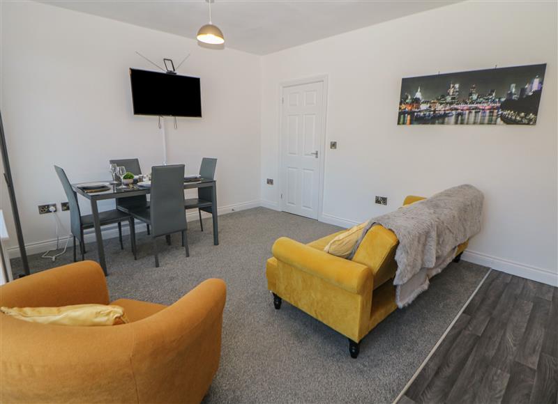 This is the living room at Flat 2 Englehurst Mews, Buxton