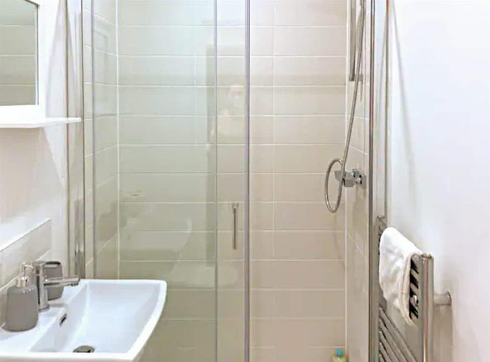 Shower room at Flat 2 in Faversham, Kent