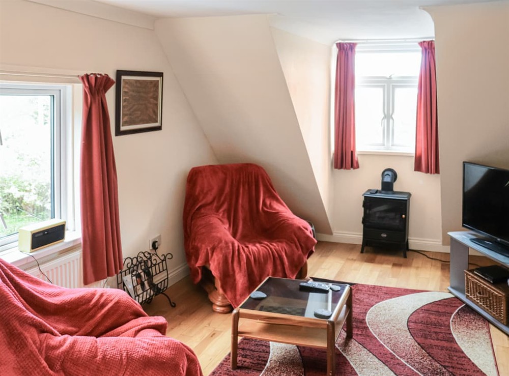 Living room at Flat 2 in Fishguard, Dyfed