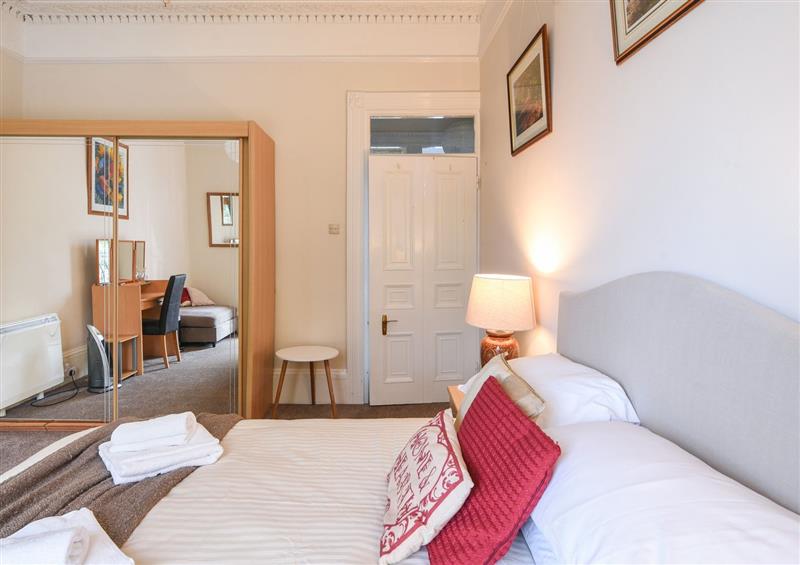 One of the bedrooms at Flat 2, St Agnes House, Lyme Regis