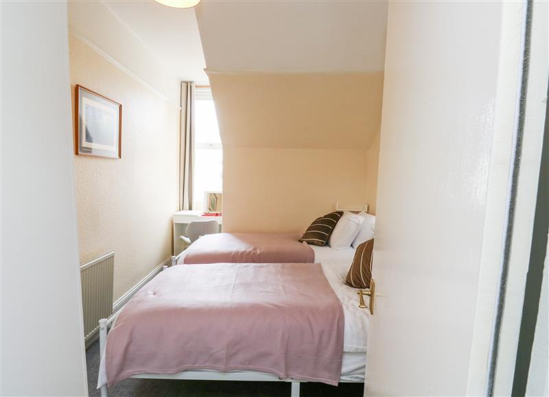 A bedroom in Flat 2 at Flat 2, Teignmouth