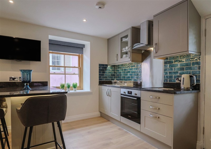 Kitchen at Flat 2 The Cedars, Lyme Regis
