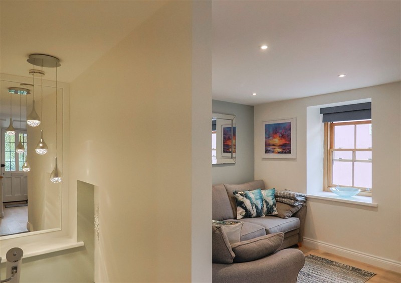 Relax in the living area at Flat 2 The Cedars, Lyme Regis