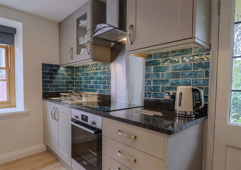 The kitchen at Flat 2 The Cedars, Lyme Regis