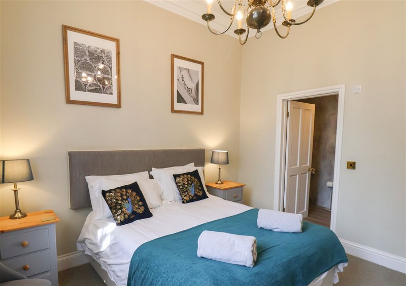 One of the bedrooms at Flat 2 The Old Chapel, Whitby