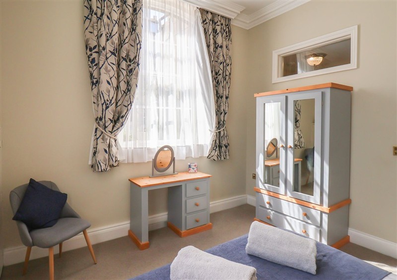 This is a bedroom (photo 2) at Flat 2 The Old Chapel, Whitby