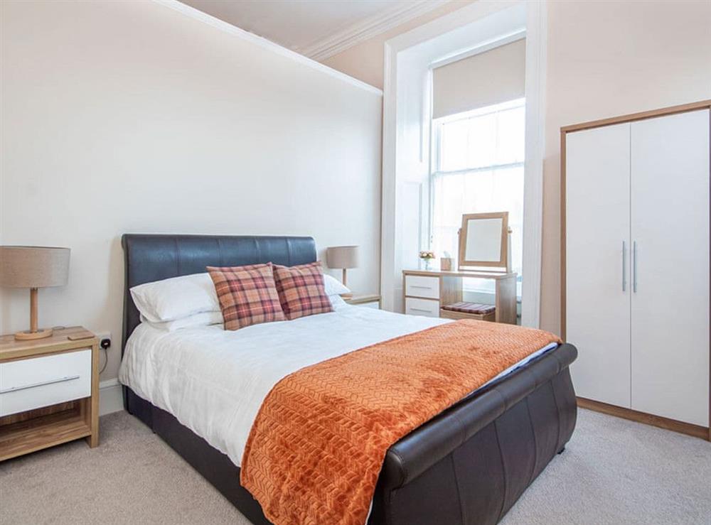 Double bedroom at Flat 3, Barron House in Nairn, Morayshire
