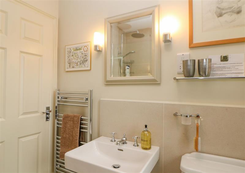 This is the bathroom at Flat 3 Haslemere, Buxton