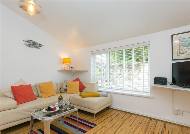 Relax in the living area at Flat 3, Pentowan Court, Carbis Bay