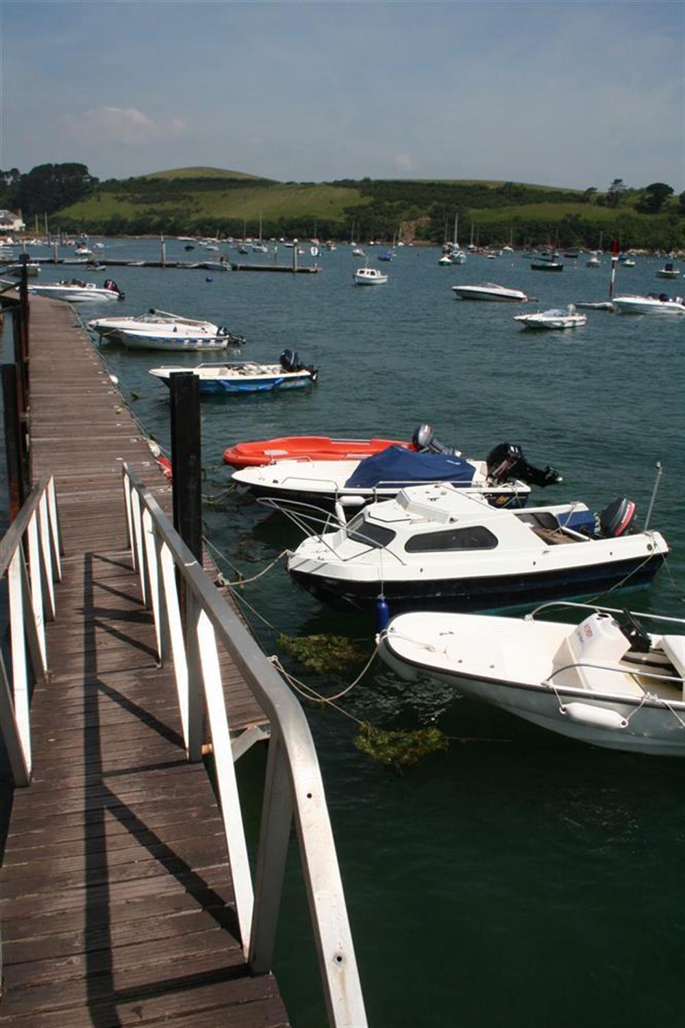 The Mooring Pontoon at The Salcombe at Flat 3 The Salcombe in , Salcombe