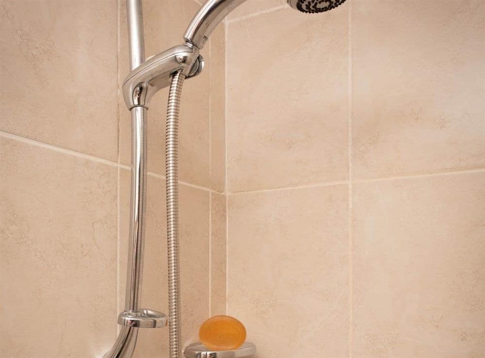 En-suite shower at Flat 4, Lonsdale House in Keswick, Cumbria