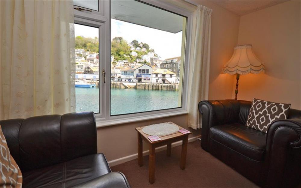 Further wonderful views from the living room. at Flat 4, West Quay House, in Looe
