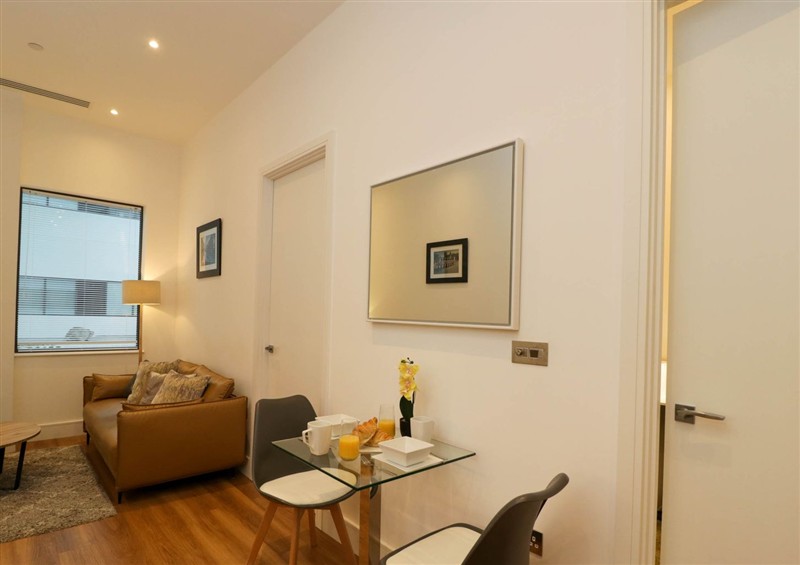 The living room at Flat 53, Slough