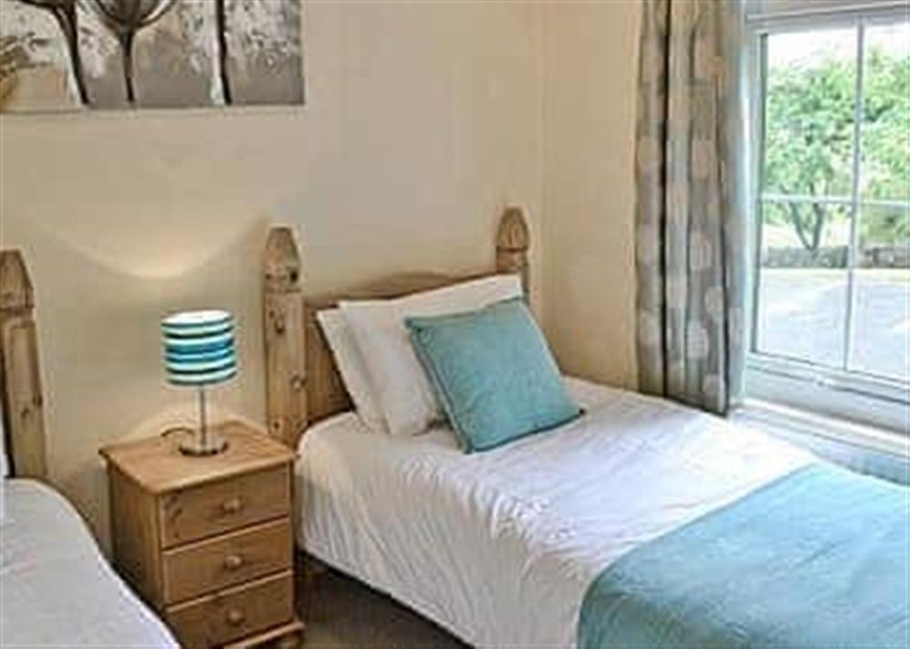 Twin bedroom at Flat 6 in Meathop, near Grange-over-Sands, Cumbria