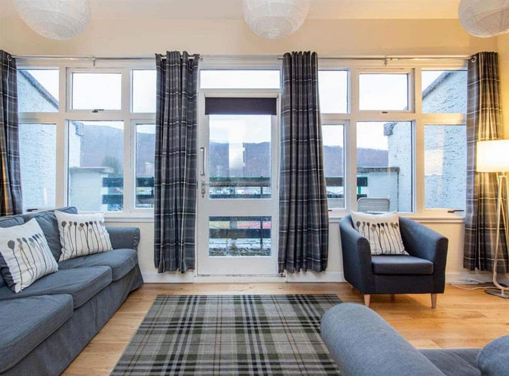 Living area at Flat 7 in Aviemore, Inverness-Shire