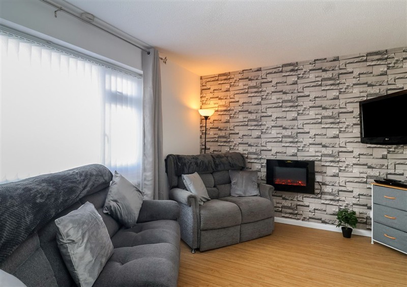 This is the living room at Flat 8, Brean
