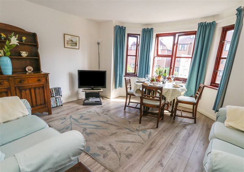 Enjoy the living room at Flat 9, Swanage