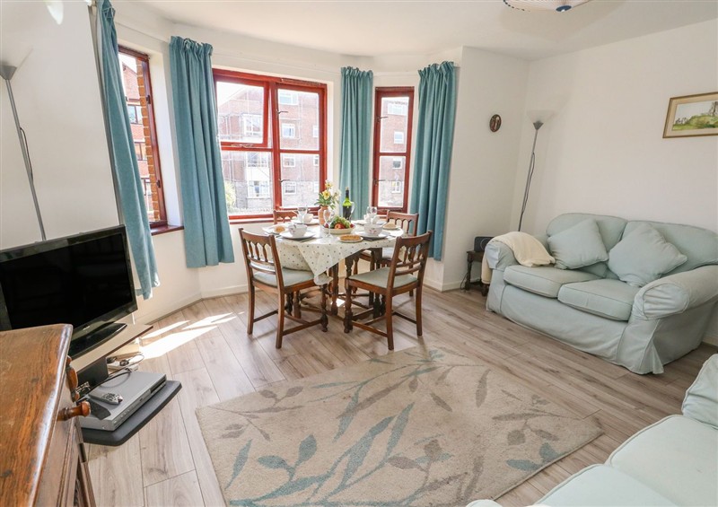 Inside at Flat 9, Swanage