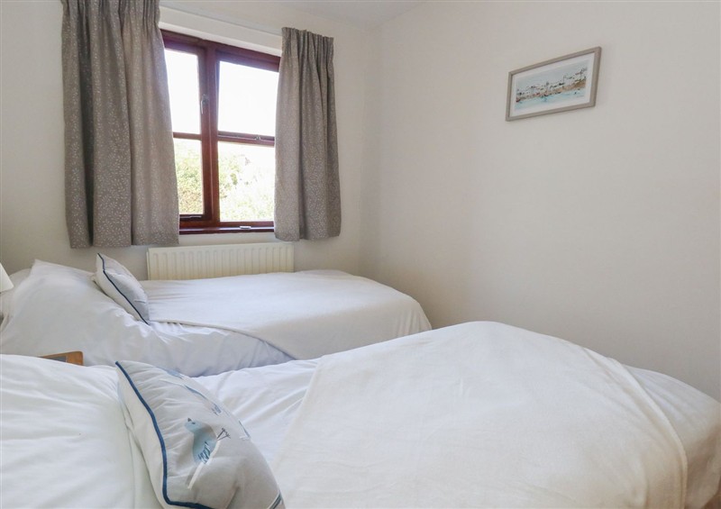 One of the bedrooms at Flat 9, Swanage