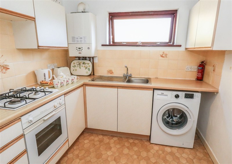 The kitchen at Flat 9, Swanage