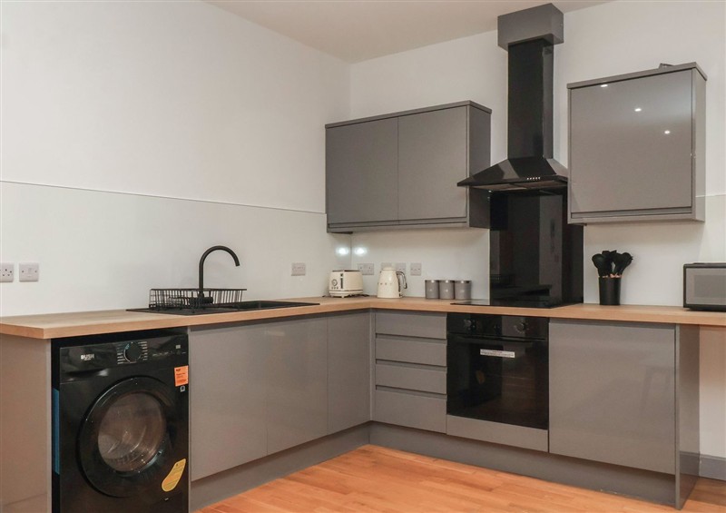 The kitchen at Flat 9, York