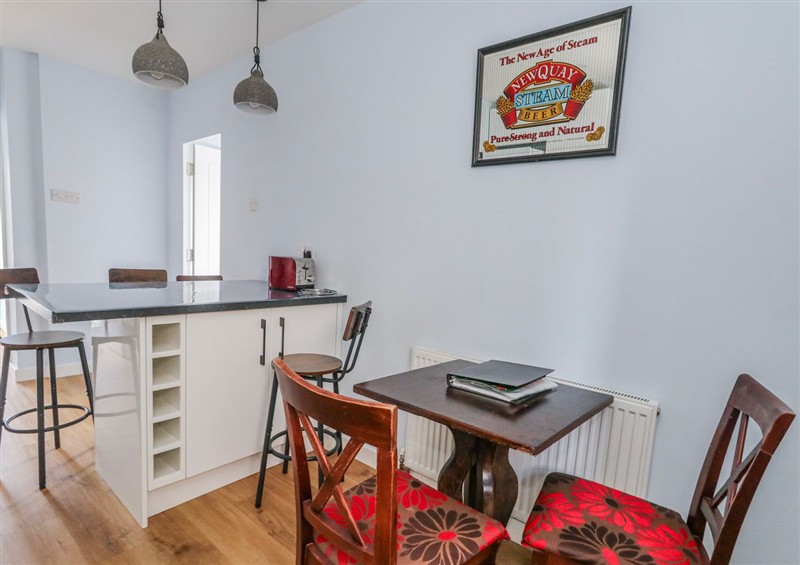 This is the dining room at Flat B, Bournemouth