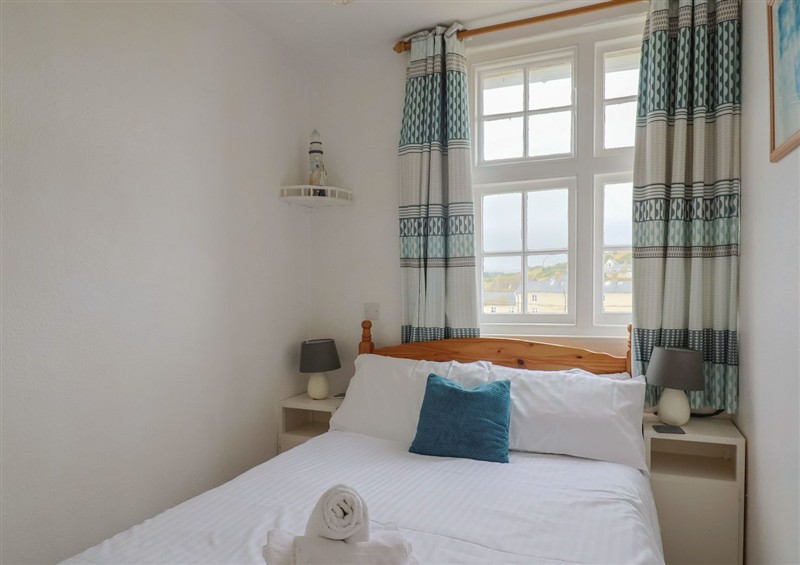A bedroom in Flat F Bay House at Flat F Bay House, West Bay