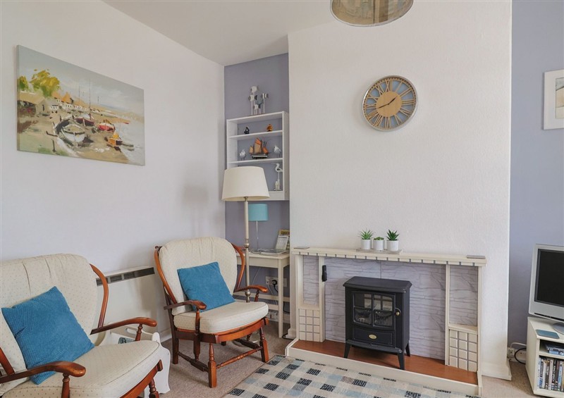 Enjoy the living room (photo 2) at Flat F Bay House, West Bay