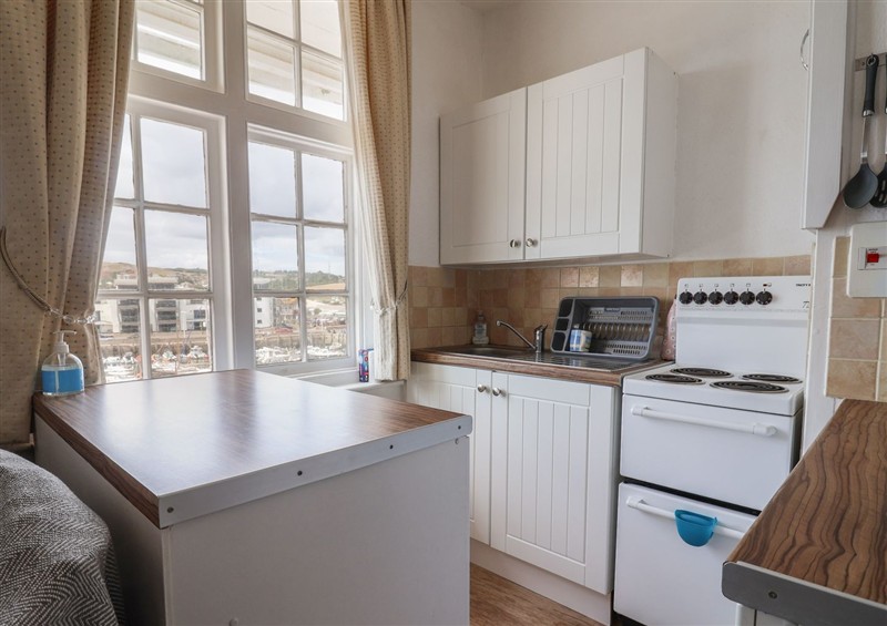 The kitchen (photo 2) at Flat F Bay House, West Bay