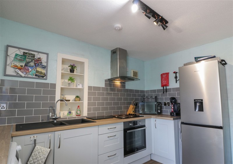 This is the kitchen at Fleet Townhouse, Gatehouse Of Fleet