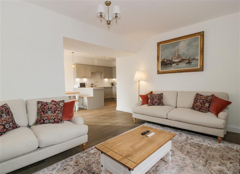 Relax in the living area at Fleetbank, Gatehouse of Fleet