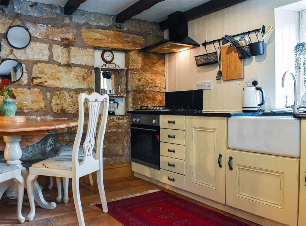 Kitchen/diner at Fleur Cottage in Whitby, North Yorkshire