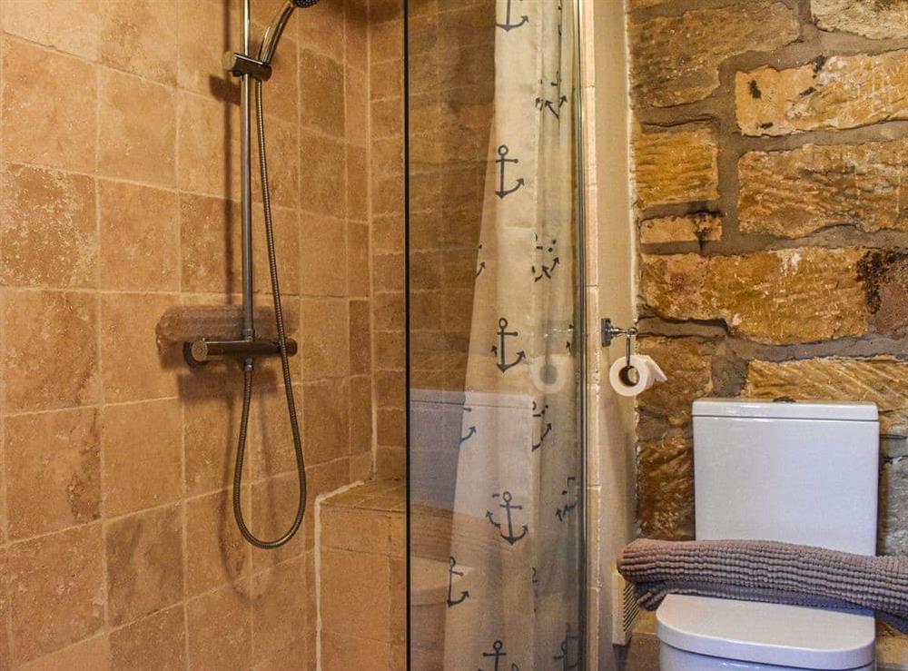 Shower room at Fleur Cottage in Whitby, North Yorkshire